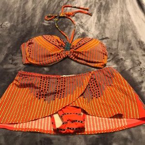 Mara Hoffman / Sundance Skirted Bikini. Size XS